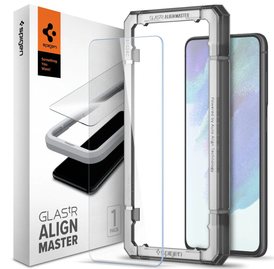 Spigen ochranné sklo tR AlignMaster pro Samsung Galaxy S21 FE 5G