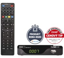 Emos EM190-S, DVB-T2 O2 TV HBO a Sport Pack na dva měsíce