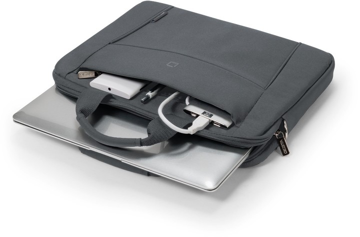 DICOTA Slim Case BASE - Brašna na notebook 12.5" - šedá