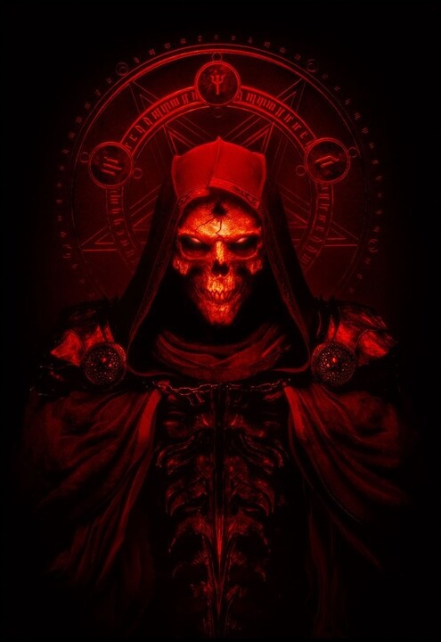 Tričko Diablo II: Resurrected Blood to Spill (L)
