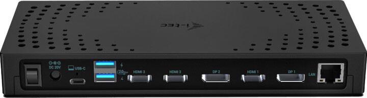 i-tec dokovací stanice USB 3.0/USB-C/Thunderbolt, 3x 4K Display, PD 100W_1175279261