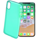 CellularLine COLOR barevné gelové pouzdro pro Apple iPhone X, zelené