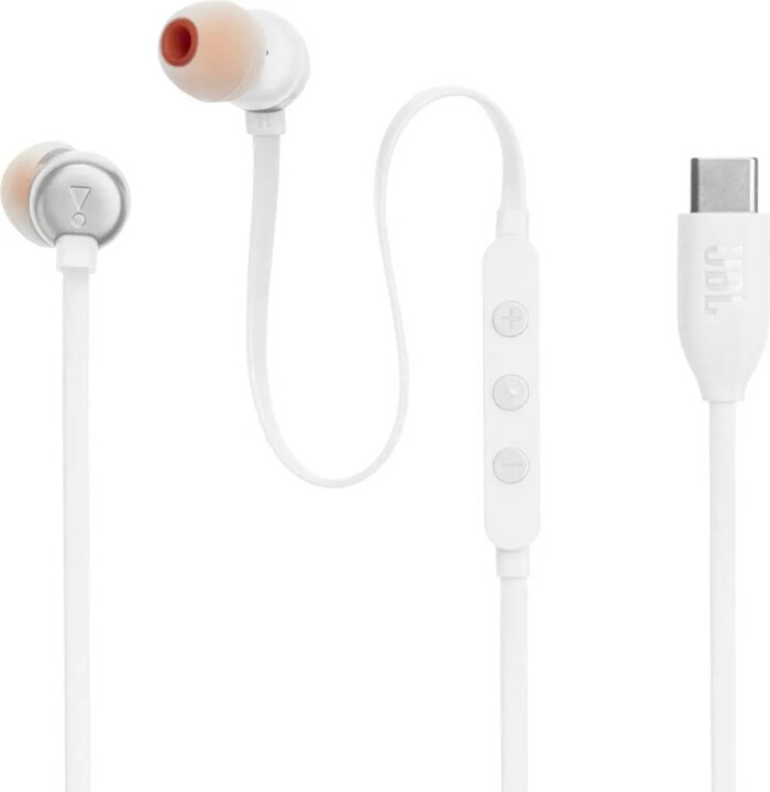 JBL Tune 310 USB-C, bílá_1235201001