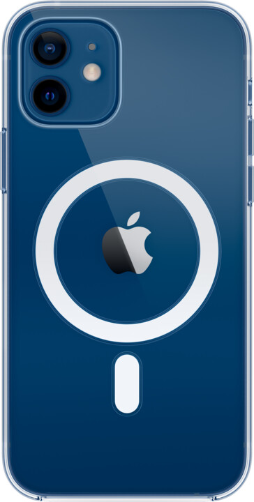 Apple kryt Clear Case s MagSafe pro iPhone 12/12 Pro, transparentní_1575186573