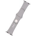 FIXED silikonový řemínek pro Apple Watch 38/40/41mm, 2 délky, světle šedá_2009554857