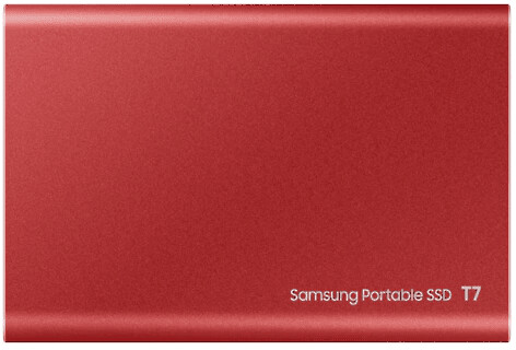 Samsung T7 - 500GB, červená_295010523