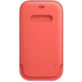 Apple kožený návlek s MagSafe pro iPhone 12/12 Pro, růžová_1722335811