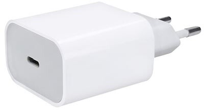 Solight síťová nabíječka USB-C, 20W, bílá_1992815312