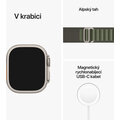 Apple Watch Ultra, 49mm, Cellular, Titanium, Green Alpine Loop - Small_1654209958