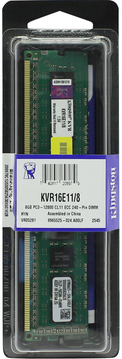 Kingston 8GB DDR3 1600 ECC_114019916