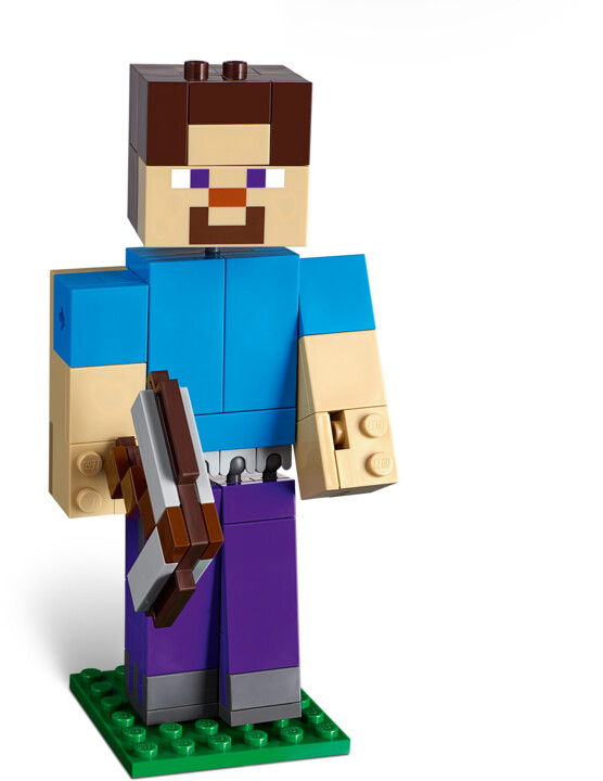 LEGO® Minecraft® 21148 Minecraft velká figurka: Steve s papouškem_869598029