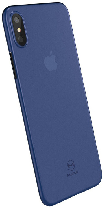 Mcdodo tenký zadní kryt pro Apple iPhone X/XS, čiro-modrá_2075426732