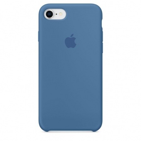 Apple silikonový kryt na iPhone 8 / 7, džínově modrá_766488521