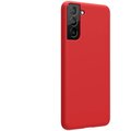 Nillkin silikonové pouzdro Flex Pure Liquid pro Samsung Galaxy S21+, červená_1886015091