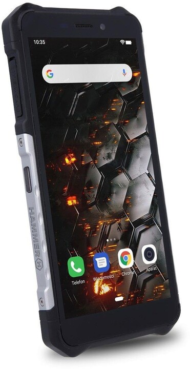 myPhone HAMMER Iron 3 LTE, 3GB/32GB, Silver_551205055