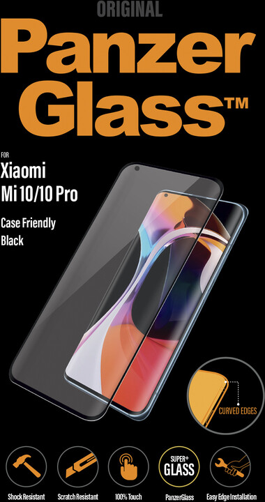 PanzerGlass Premium pro Xiaomi Mi 10/Mi 10 Pro, černá_1537287953