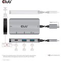 Club3D HUB USB-C PD, 2x USB-C, 2xUSB-A_2049152909