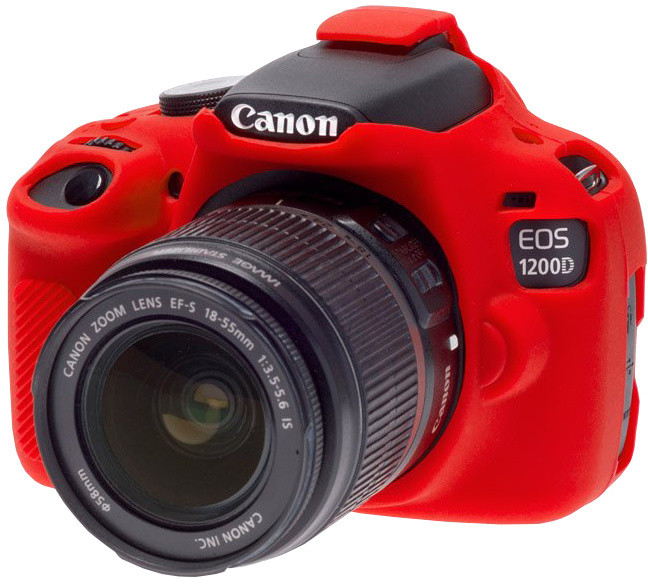 Easy Cover silikonový obal Reflex Silic pro Canon 1200D, červená_1090006299