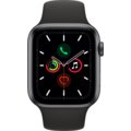 Apple Watch Series 5 GPS, 44mm Space Grey Aluminium Case with Black Sport Band - S/M &amp; M/L_807281451