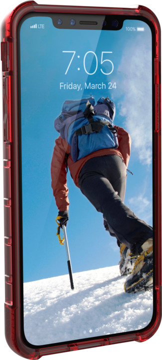 UAG Plyo case Crimson - iPhone X, red_356638135