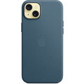 Apple kryt z tkaniny FineWoven s MagSafe na iPhone 15 Plus, tichomořsky modrá_81821847