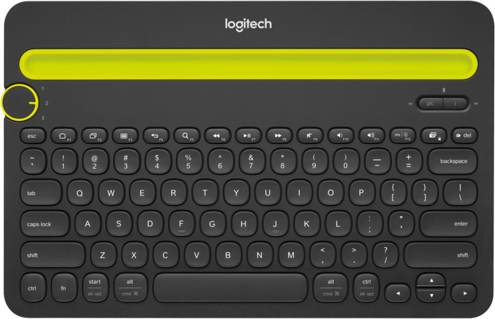 Logitech K480, černá, US