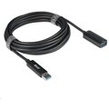 Club3D prodlužovací kabel USB-A 3.2 Gen2, M/F, 10Gbps, 5m, černá_703776370