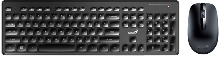 Bezdrátový set klávesnice a myši Genius SlimStar 8006 v hodnotě 349 Kč_569843294