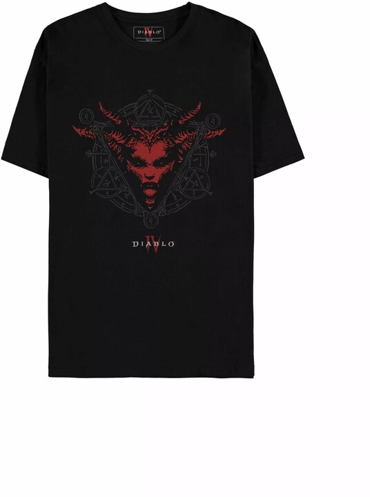 Tričko Diablo IV - Lilith Sigil (L)_711897811