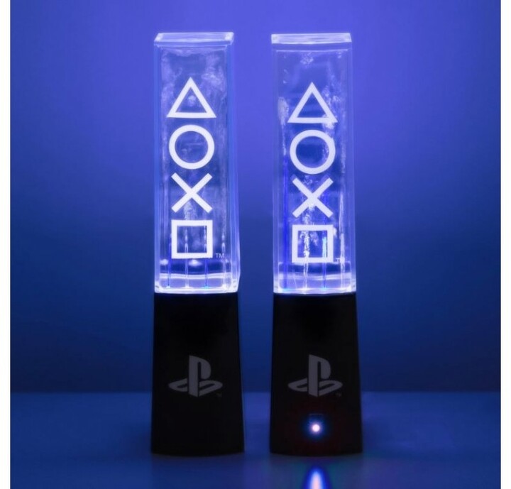 Lampička PlayStation - LED fontány, reagující na zvuk_1320030485