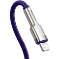 BASEUS kabel Cafule USB-C - Lightning, nabíjecí, datový, PD 20W, 2m, fialová_390755059