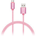 CONNECT IT Wirez Premium Metallic micro USB - USB, rose gold, 1m_891681894