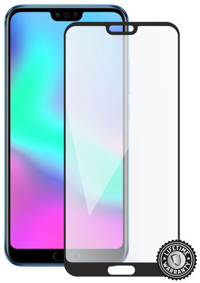 Screenshield ochrana displeje Tempered Glass pro Honor 10 (full cover), černá_2045071313