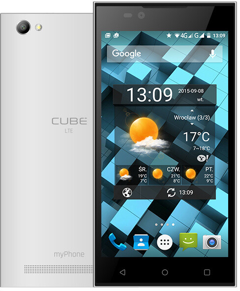 myPhone CUBE LTE, bílá_665673127