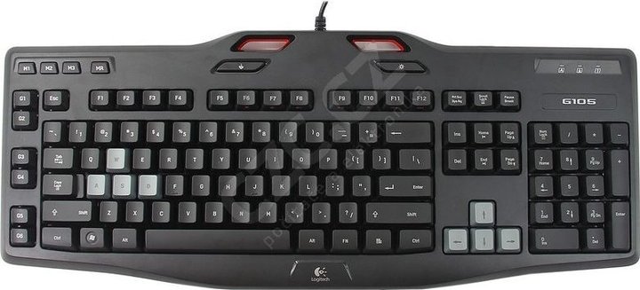 Logitech G105 Gaming Keyboard, CZ_1234592621
