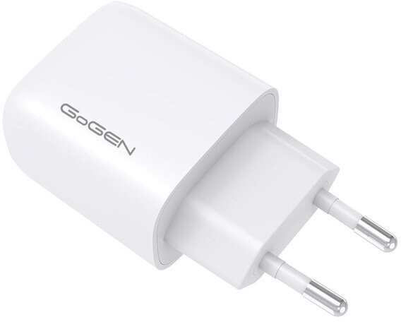 GoGEN síťová nabíječka ACHPD 120, USB-C, 20W, bílá + kabel USB-C, 1m, bílá_46830947