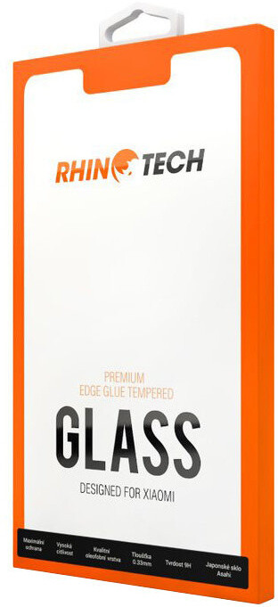 RhinoTech 2 tvrzené ochranné sklo 2.5D pro Xiaomi Mi 9T Pro, Full Glue, černá_1626489266
