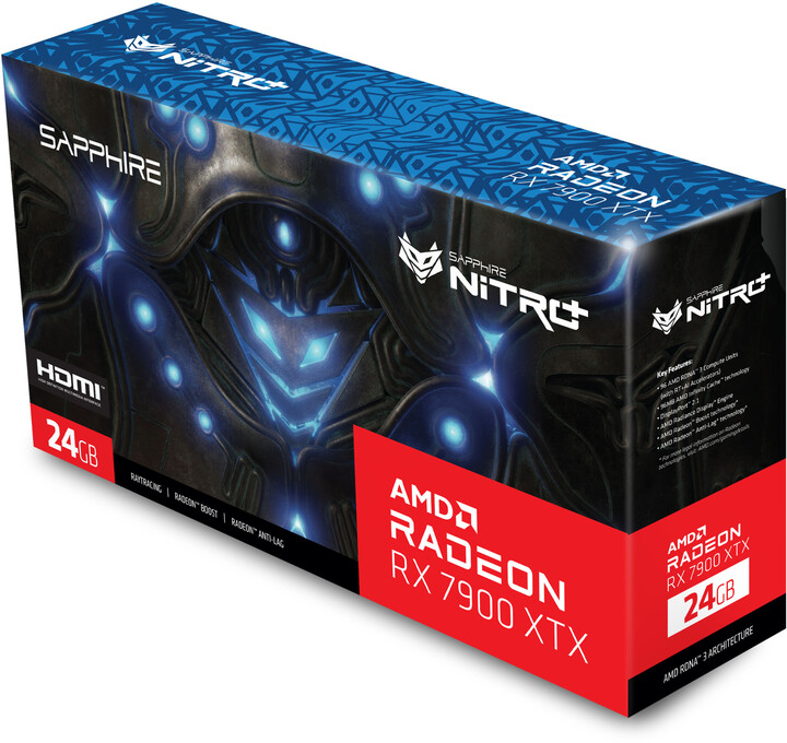 Sapphire AMD Radeon™ NITRO+ RX 7900 XTX Vapor-X, 24GB GDDR6_1841548002