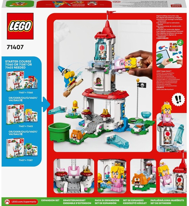 LEGO® Super Mario™ 71407 Kočka Peach a ledová věž – rozšiřující set_992332927
