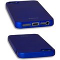EPICO pružný plastový kryt pro iPhone 5/5S/SE EPICO GLAMY - modrý_544289298