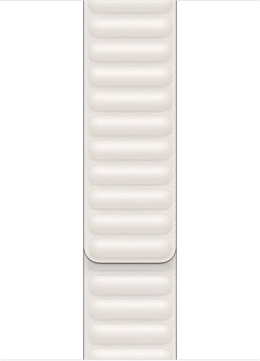 Apple řemínek pro Watch Series, kožený, 44mm, bílá, S_1302710821