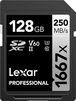 Lexar Professional 1667x UHS-Il U3 (Class 10) SDXC 128GB_1592783725