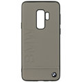 BMW Signature Real Leather Hard Case pro Samsung G965 Galaxy S9 Plus - Taupe_362697731