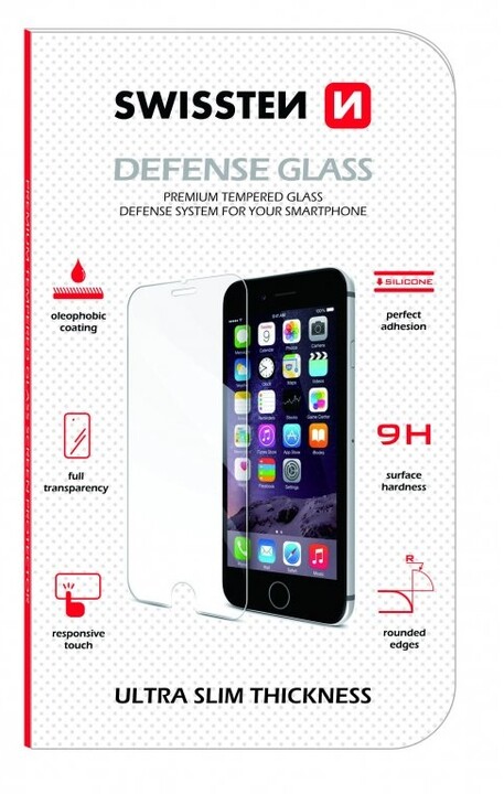 SWISSTEN ochranné sklo pro Apple iPhone X/XS RE 2,5D_353824821