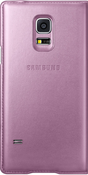 Samsung flipové pouzdro s oknem EF-CG800B pro Galaxy S5 mini, růžová_1189243793