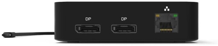 PORT CONNECT USB-C Dokovací stanice 10v1, 2x4K Display Port, 5x USB-A, USB-C 85W PD, Ethernet, SD_704139191