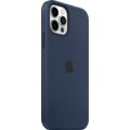 Apple silikonový kryt s MagSafe pro iPhone 12/12 Pro, tmavě modrá_1454104860