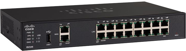 Cisco RV345P RV345P-K9-G5 Elektronické předplatné | CZC.cz