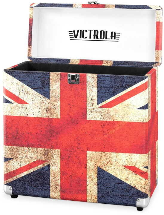 Victrola Retro Vinyl pouzdro, UK flag