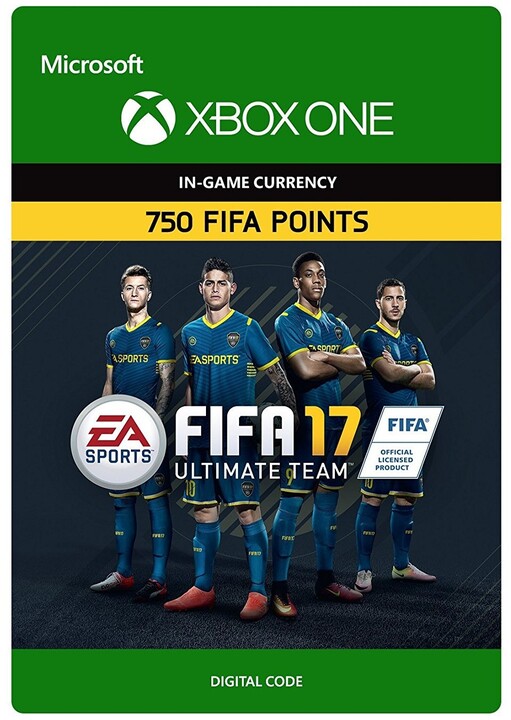 FIFA 17 - 750 FUT Points (Xbox ONE) - elektronicky_1820355513